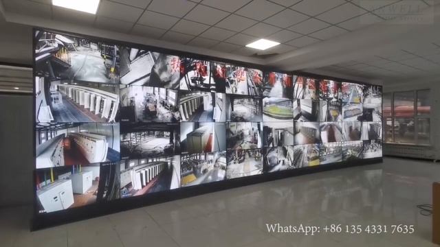 Video wall monitors system for CCTV center