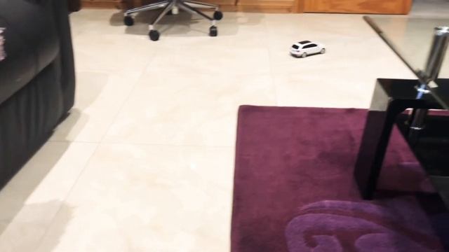 White Audi Q7 toy with remote control  and surprise at the end???