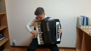 В.Моцарт "Любимый вальс" на аккордеоне