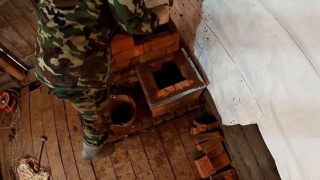 Супер мини отопительно-варочная печь