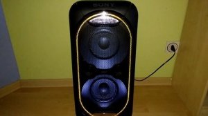 Sony xb 60 Volume 100 %