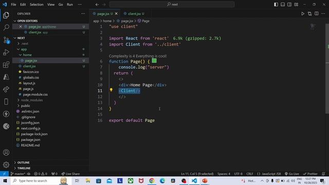 NEXT.JS 13  TUTORIAL #13 OPTIMIZED SERVER AND CLIENT COMPOSITION PATTERNS  #nextjstutorial #nextjs1