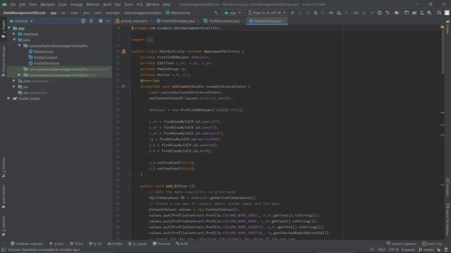 Android Data Storage Options - SQLite Database (Urdu)