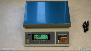 Как работать в счетном режиме на весах M-ER 326C
