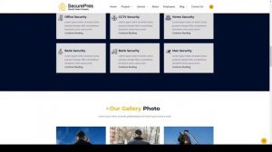 Securepress - Security Company React Template emergency cctv