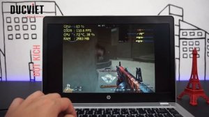 HP Elitebook Folio 9470M chơi game Liên Minh Huyền Thoại LOL, Đột Kích, Starcraft II với hiệu suất