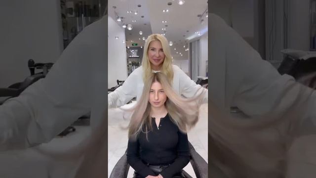 Пудровое окрашивание и техника "Умная стрижка" от Юлии Жировой