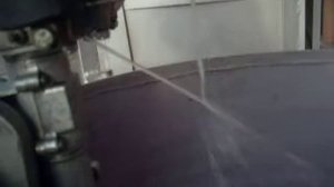 Лодочный мотор  "Салют" обкатка 2