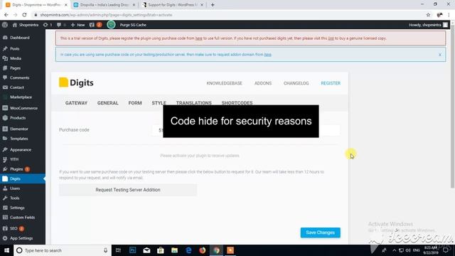 How to Setup Mobile Number OTP Login & Registration feature in Website смотреть онлайн