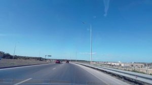 Дорога из Балаклавы в парк Победы. Обстановка на 5 км, Огурце.  Севастополь. Ускорено