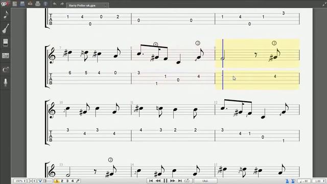 Harry Potter (ukulele tab) смотреть онлайн