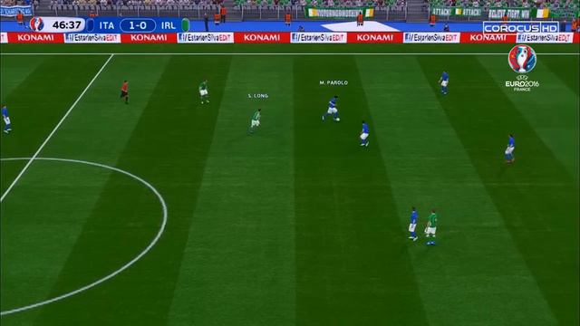 PES 2016 - EURO 2016 - Group E - Italy v Ireland