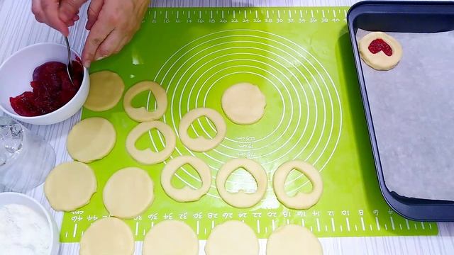 Эта выпечка сразит, покорит, растопит миллионы сердец! Авторский рецепт вкусного печенья "Сердечки"