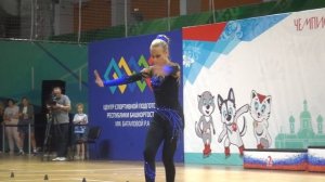 5 место. Скачкова Анастасия. ПР Юниорки. Фристайл Слалом Классика. 2023.