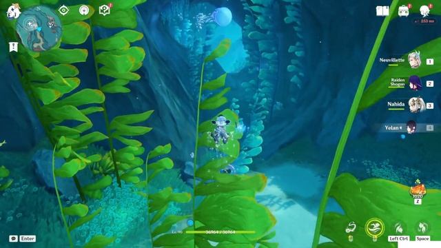 How to reach Millennial Pearl Seahorse | World Quests & Puzzles |【Genshin Impact】 смотреть онлайн