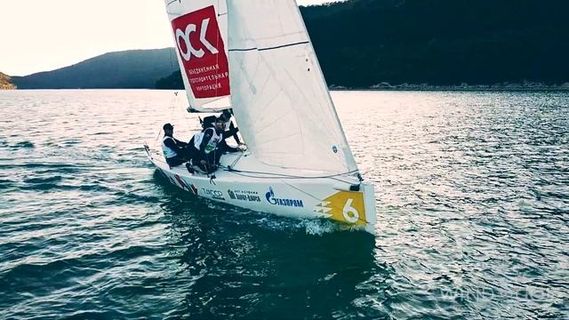 V этап национальной парусной лиги в Абрау Дюрсо | WIND TO GO! Парусный Яхтинг в России смотреть онлайн