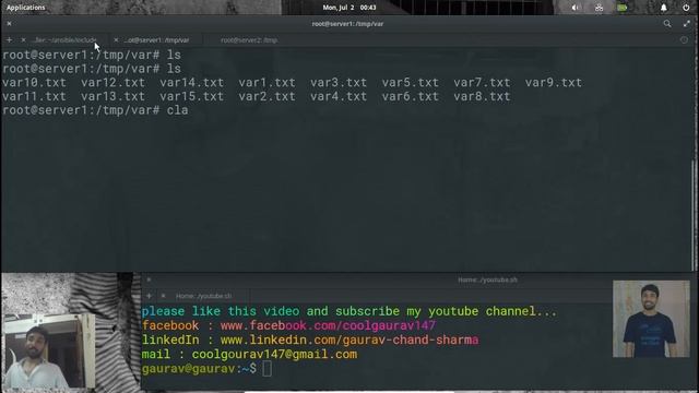 8. Ansible tutorial: include | file separation in ansible | Modularization in ansible playbook