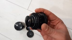 Lens Jupiter-12 black m39 thread for fed zorkiy leica