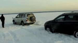 Opel Antara snow test part 2
