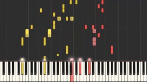 Yarichin - Bitch Club Opening | Medium Piano tutorial