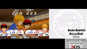 Evolution of Kuroko no Basket Games [2012-2015] All Kuroko's Basketball Games  (PSP, 3DS)
