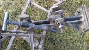 Сцепка для мотоблока "Нева", борона.