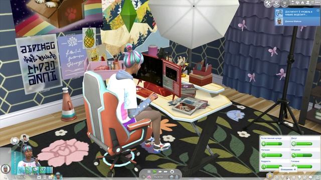 Как стать Игровым Стримером? / The Sims 4 High School Years / Прохождение Симс 4 / Карьеры Sims 4