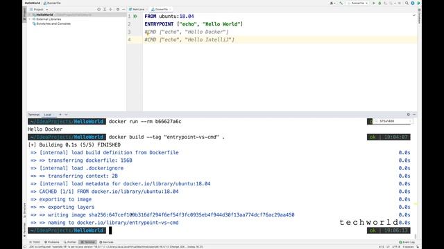 Docker Entrypoint vs CMD Demo With A Lot Of Examples смотреть онлайн