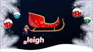 Christmas and New Year's Vocabulary for Kids