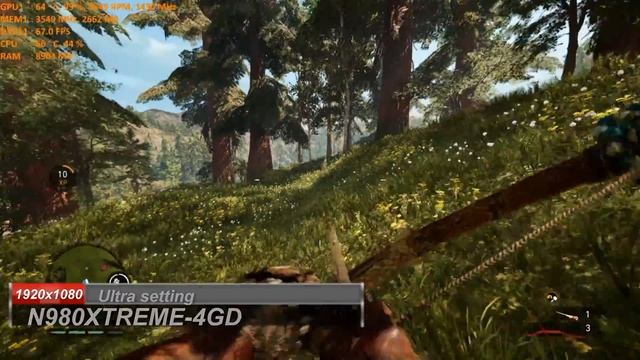 Far Cry Primal:benchmark of 1080/2K resolution смотреть онлайн