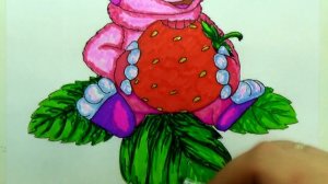 Лунтик Coloring book for kids How to draw Лунтик раскраска Учим цвета Рисуем Лунтика