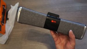 Bluetooth стерео колонка с часами за 1000 руб