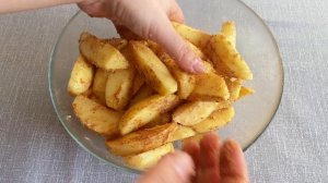 Самая ХРУСТЯЩАЯ картошка в духовке!