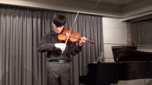 J.S. Bach / Violin Sonata II BWV1003   by Yung Cai