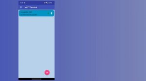 Android APP: MQTT Terminal