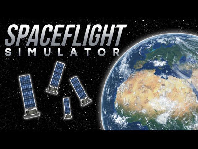 Отправил много МИНИ СПУТНИКОВ НА ОРБИТУ одним запуском! /// Spaceflight Simulator смотреть онлайн