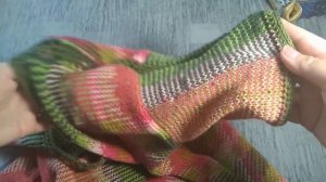 Вяжем спицами. Футболка в технике ПУЛИНГ #ВязаниеСпицами #knitting #вязание