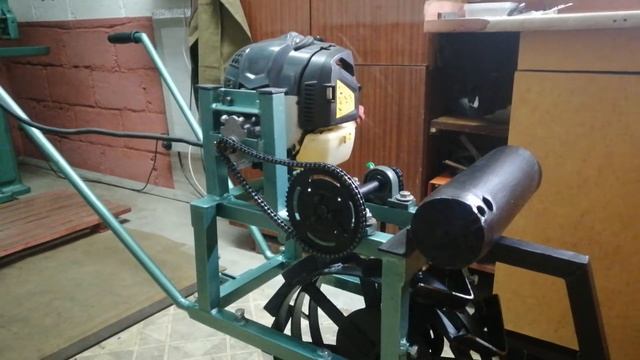 Обзор мотоокучника с отвалом для чистки снега. смотреть онлайн