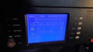 Трехфазный ИБП Power-Vision HF 30 кВА. Запуск