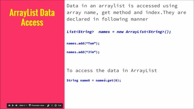 Array Vs ArrayList In Java Video