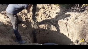 Дренажная сливная яма на даче.