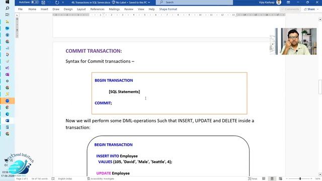 Mastering SQL Server Transactions: Ensuring Data Consistency & Reliability in Your SQL Operations
