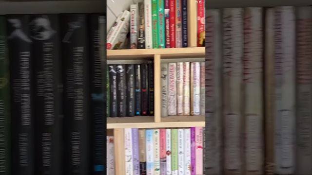 Книжные Полки до/после #книжныйблог #книжнаяполка #книги
