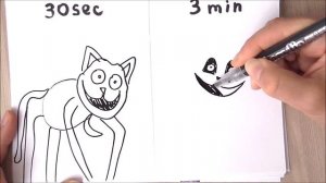 ? How to Draw CATNAP _ Poppy Playtime 3 (DEEP SLEEP - SMILING CRITTERS) ?