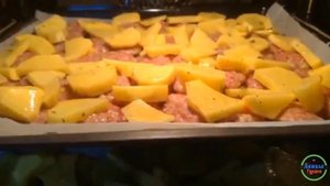 самый простой и вкусный рецепт,сочные котлеты с картошкой в духовке, готовлю два раза в день