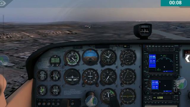 wow !!! cessna 172 full flight | مجددا !!! رحلة كاملة مع طائرة السيسنا смотреть онлайн