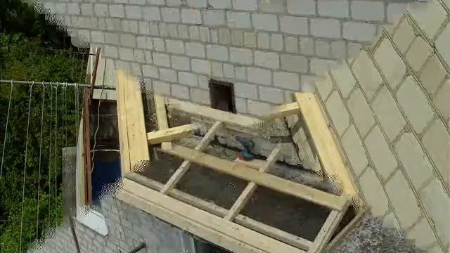 крыша над балконом в Виннице