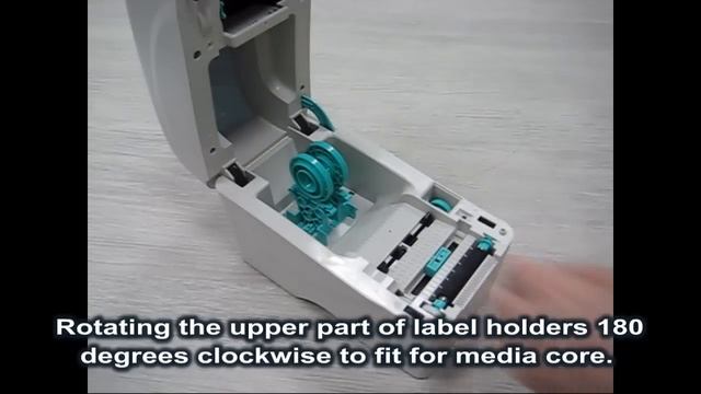 TSC TTP-225/TTP-323: Loading the media