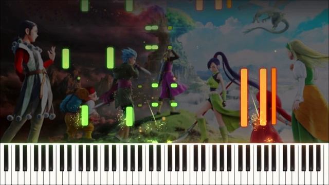 Dragon Quest XI - Bridal Waltz (Piano Synthesia) смотреть онлайн