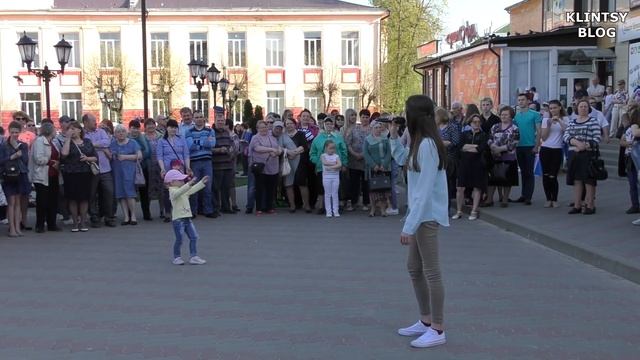 Открытие сезона фонтанов в городе Клинцы Брянской области.